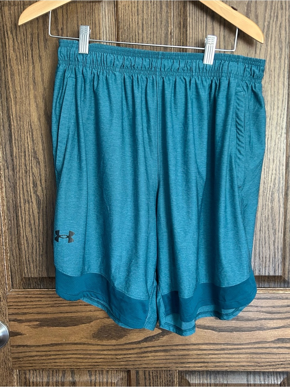 Under Armour Women's Teal Blue Athletic Shorts